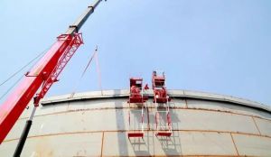石工建胜利油建公司顺利完成清河采油厂外输油干线迁建工程动火连头作业